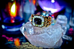 MERLIN WEALTH SPELL RING! Haunted Master Warlock Sorcerer Phoenix Genie! Elite Secret Society Alchemist Witchcraft Talisman! MONEY & WISDOM! Extreme Riches! BOOST IQ!
