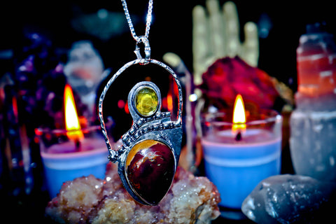 Haunted Harem Gypsy Djinnya Amulet of Cosmic Harmony and Sacred Energy - Wealth, Money, Power, Blessings and More!