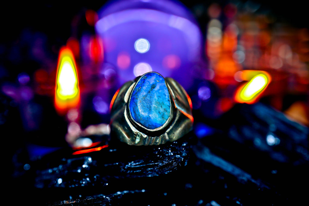ORACLE of WEALTH Templar Occult Ancient Secret Society Haunted Ring VAST RICHES Genie Djinn Skull & Bones!