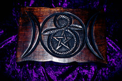 SAMHAIN Haunted Sacred Serpent Full Moon Lunar Eclipse Box of Wishes! Djinn Spirit Charging Box! Amplify the Power of Spells, Rituals and Magick x1000!