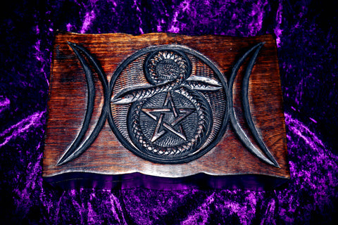 SAMHAIN Haunted Sacred Serpent Full Moon Lunar Eclipse Box of Wishes! Djinn Spirit Charging Box! Amplify the Power of Spells, Rituals and Magick x1000!