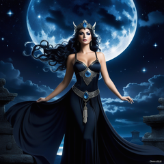 LUNA WEALTH Djinn Haunted Moon Magick Amulet! Banish Negative Energy! Secrets of GOLDEN DAWN Spell Talisman Ancient Magick! Banish Bad Karma & Evil Forces!