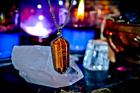 TALISMAN WEALTH Secret Society Elite Haunted Witchcraft Wizard Amulet! Ultimate Riches! Money and Power! Ancient Prosperity Spell! Tiger's Eye Gemstone!