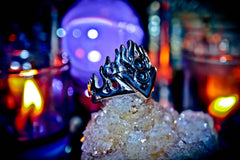 Power of 8 INFINITE WEALTH Witch Spell Ring Haunted Djinn Genie Magick Occult Jewelry