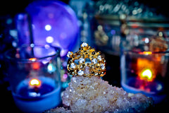 ** LUCK of the FAERIES ** Metaphysical Magick Pagan Occult Money Spell Ring! Wealth, Good Luck and Abundance! Faerie Genie Ring! $$$ Gain Success & Manifest Riches!