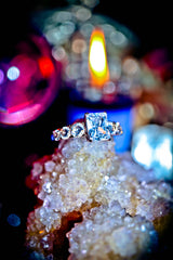 Inondé par le sortilège d'argent ! Attirez la richesse et l'opulence ! Apporte l'abondance, protège de l'énergie négative, élimine rapidement les dettes ! Bague métaphysique triple coulée !