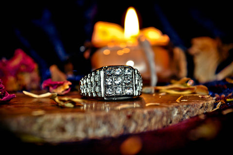 MAGICK MONEY MAGNET Spell Ring of Ultimate Wealth & Riches ~ Haunted Metaphysical Pagan Wiccan Gypsy Witch Ring! Wealth $$$