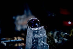 Haunted Alchemy Druid Sorceress Djinnya Genie Ring of Psychic Power, Intuition + Extreme Magic Ability! BOLD energy! Telepathy! .925! ~ White Magick LUCK * $