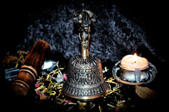 **SPIRIT BELL** Haunted King Solomon Spirit Summoning Portal Bell! Ancient Metaphysical Treasure allows You to Conjure, Command, Bind Spirits! Gain Wealth & Power! $$$