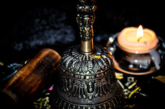 **SPIRIT BELL** Haunted King Solomon Spirit Summoning Portal Bell! Ancient Metaphysical Treasure allows You to Conjure, Command, Bind Spirits! Gain Wealth & Power! $$$