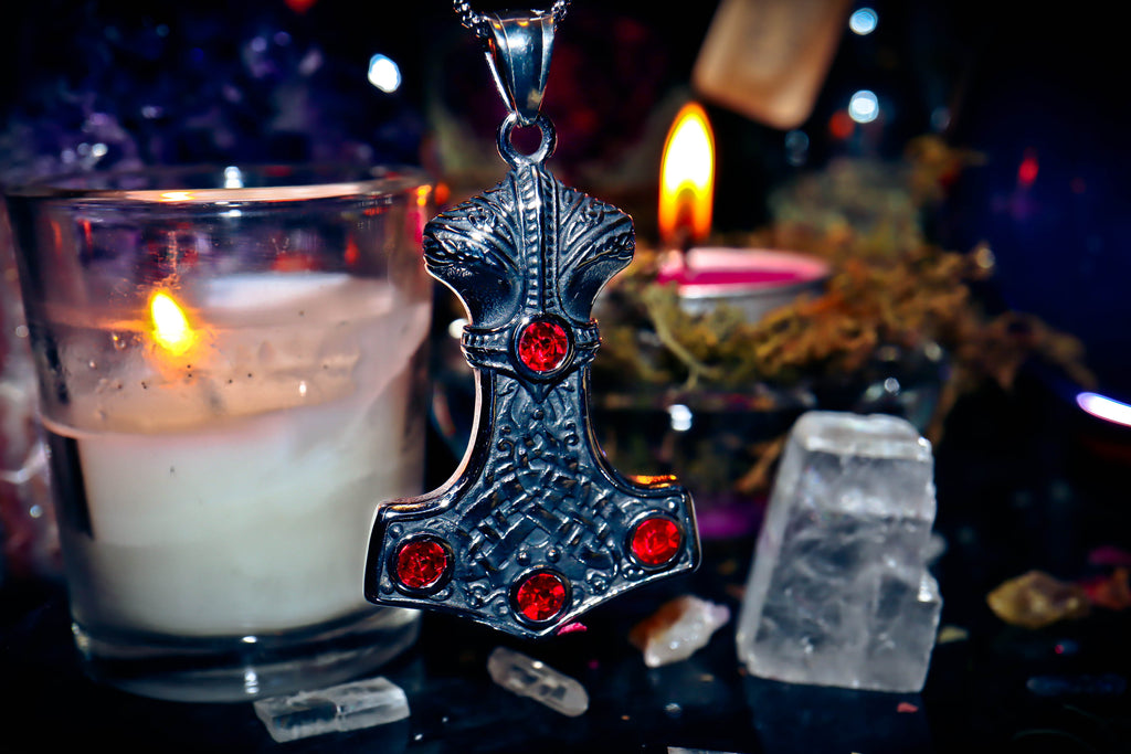 HAUNTED NORSE WARLOCK DJINN ALMIGHTY POWER of THOR