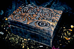 ** CHARGING BOX ** VOODOO Chest Portal of Blessings Wealth & POWER! *** Amplify The Power of Any Metaphysical Item x10! Gain Wealth & Wishes! Haunted Wiccan Pagan Occult Box! **RARE** Secret Society Rituals **