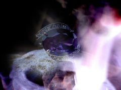 Haunted Alchemy Druid Sorceress Djinnya Genie Ring of Psychic Power, Intuition + Extreme Magic Ability! BOLD energy! Telepathy! .925! ~ White Magick LUCK * $