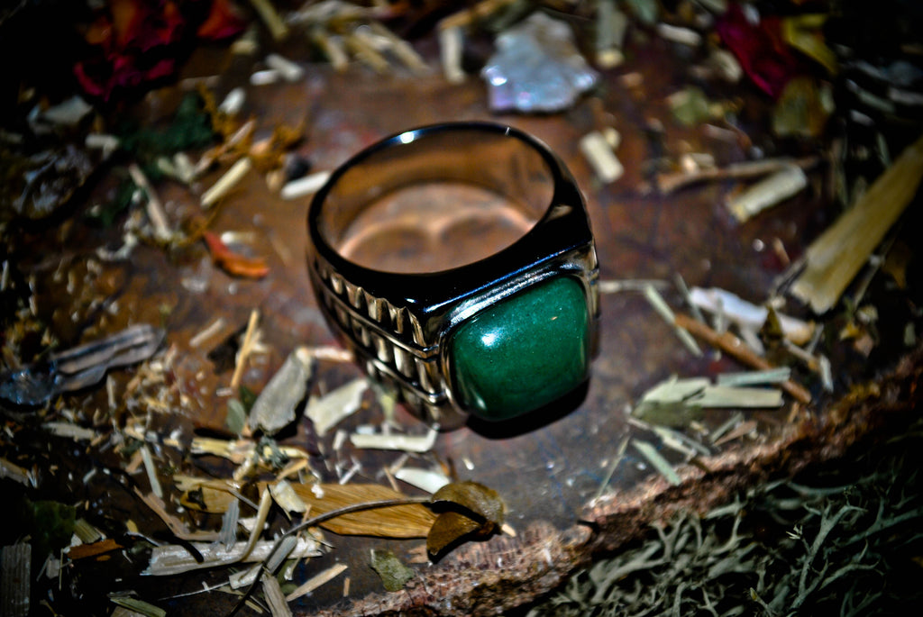 MONEY LUCKY 7 Occult Elite Wealth Ring